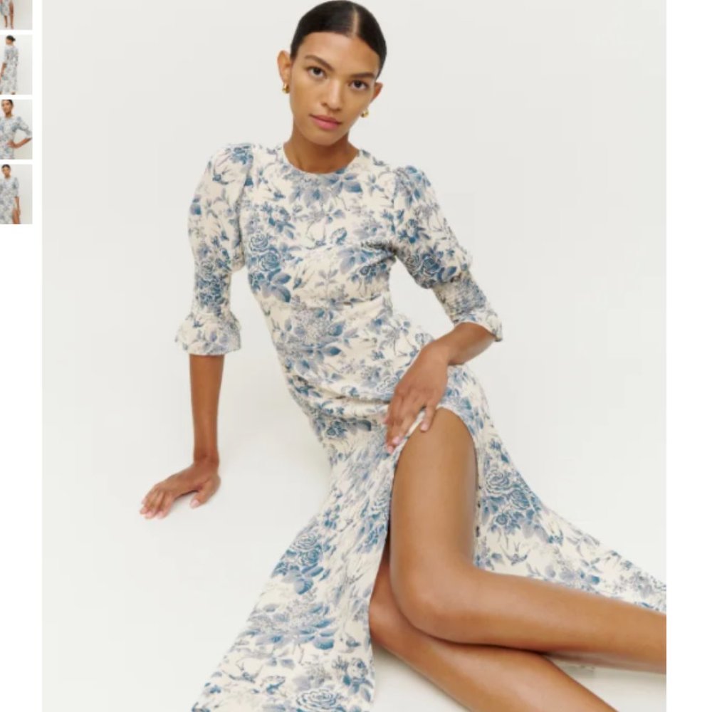 NWT Reformation - Carolena Dress - Pompadour